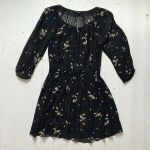 Club Monaco Sheer Dress